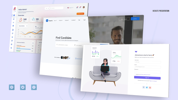 Minimal Website Presentation Minimal Website Presentation