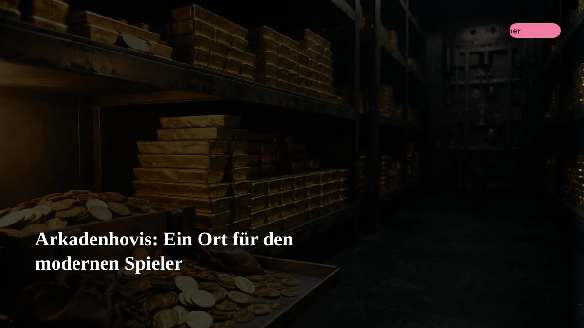 Arkadenhovis: Ein Ort für den modernen Spieler