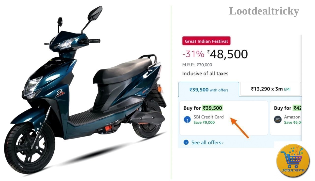 Electric Scooter Loot – Just ₹39500 | Huge Savings Offer