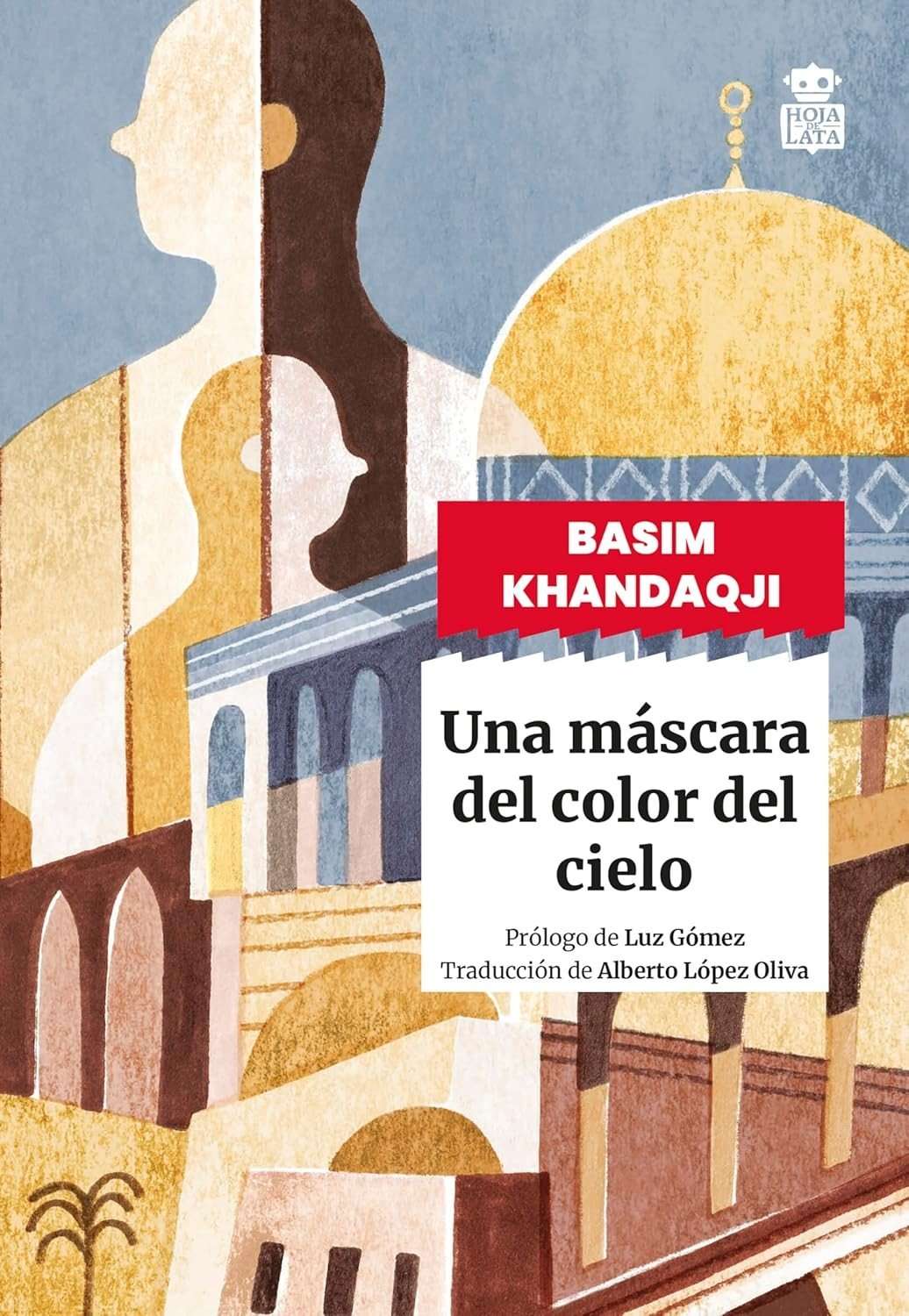 Una máscara del color del cielo