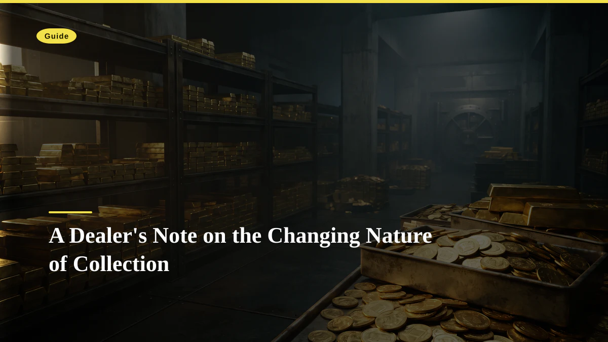 A Dealer's Note on the Changing Nature of Collection