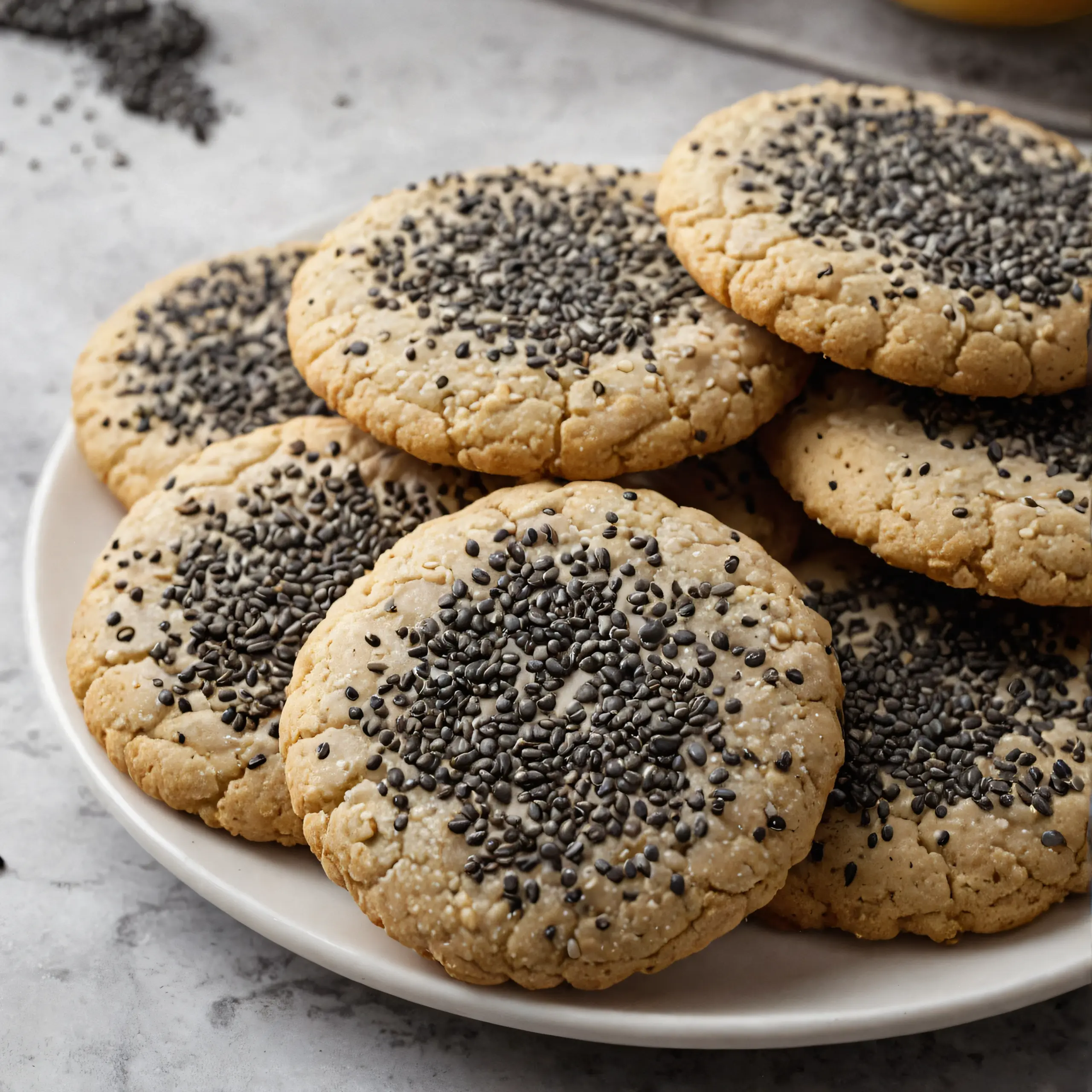 Black Sesame Cookie Recipe