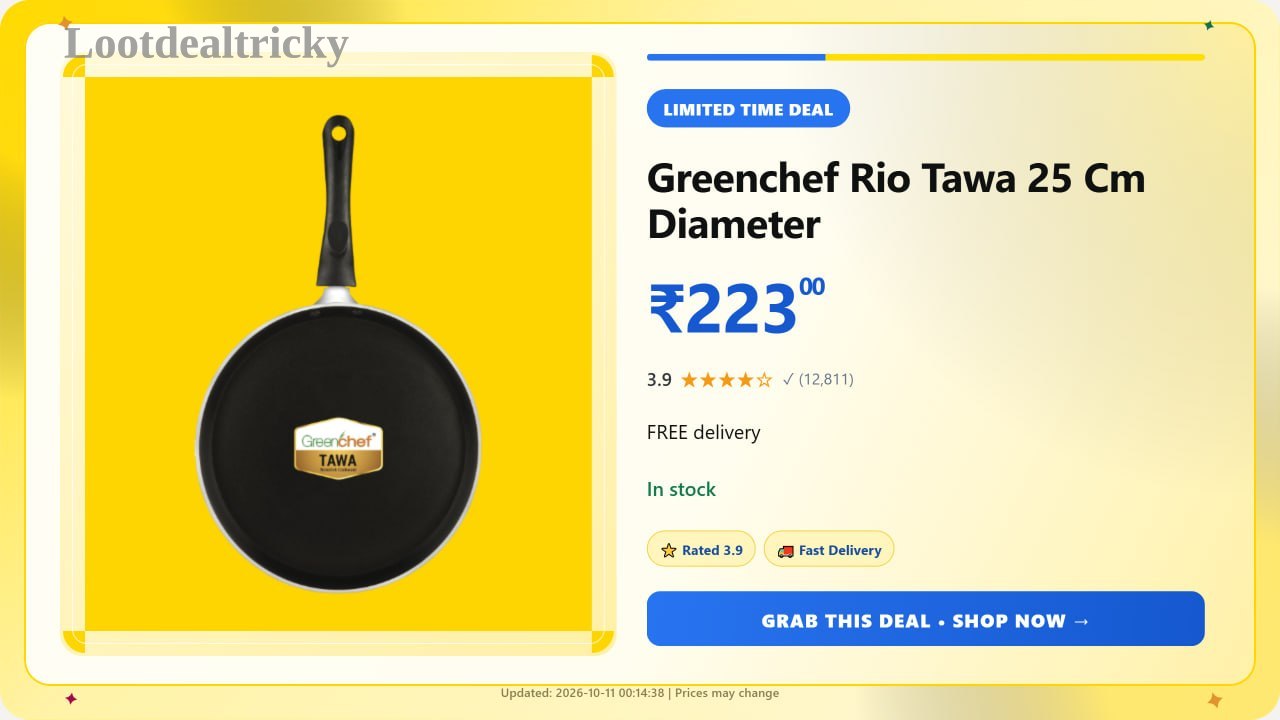   greenchef Rio Tawa – Just ₹223 | Lowest Price Deal