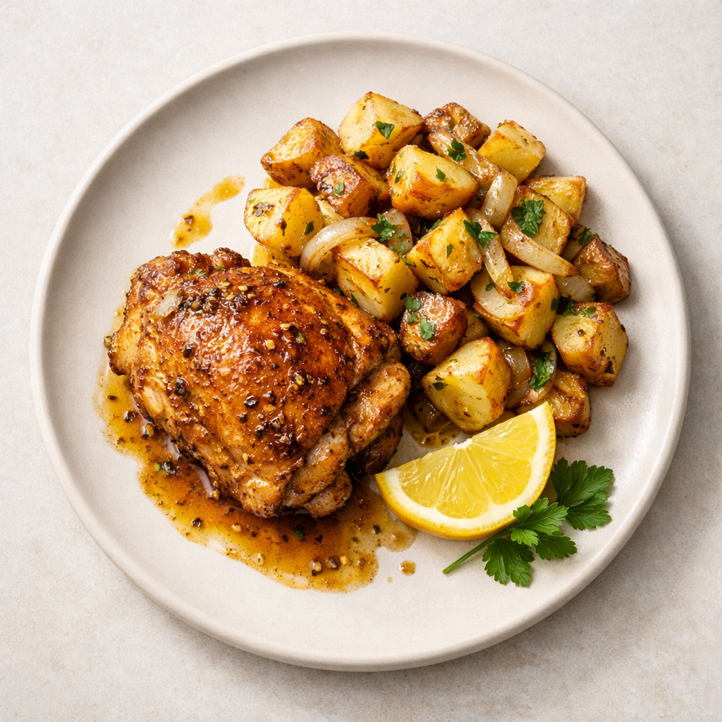 one pan chicken and potatoes dinner tips and variations
