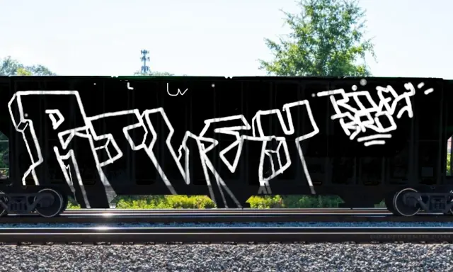 Graffiti artwork by cripgang
