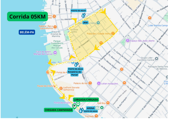 Percurso 5K