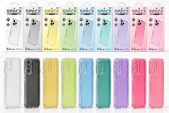 Funda Space 2en1 colores pastel