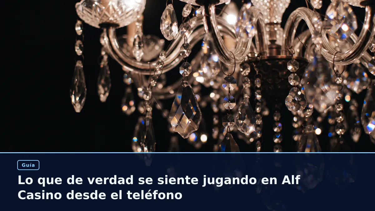 Lo que de verdad se siente jugando en Alf Casino desde el teléfono
