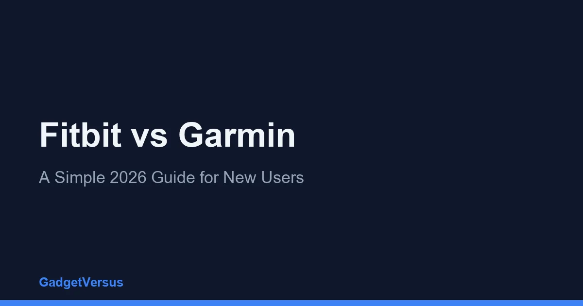 Fitbit vs Garmin