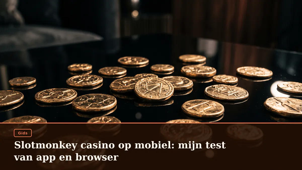 Slotmonkey casino op mobiel: mijn test van app en browser