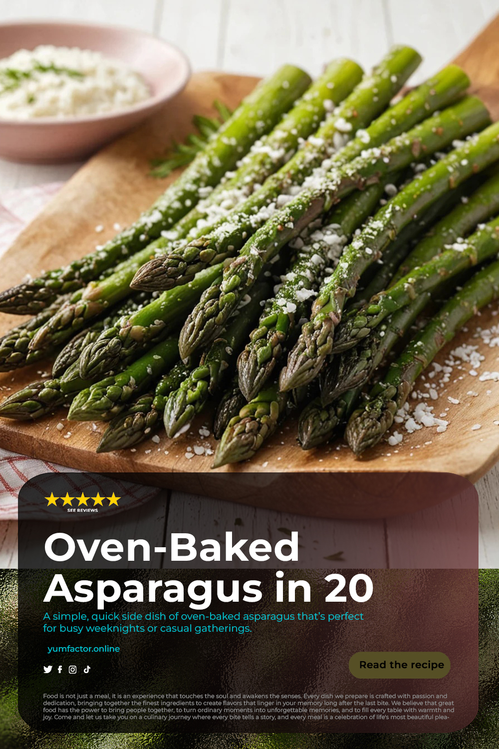 Oven-Baked Asparagus in 20 Minutes