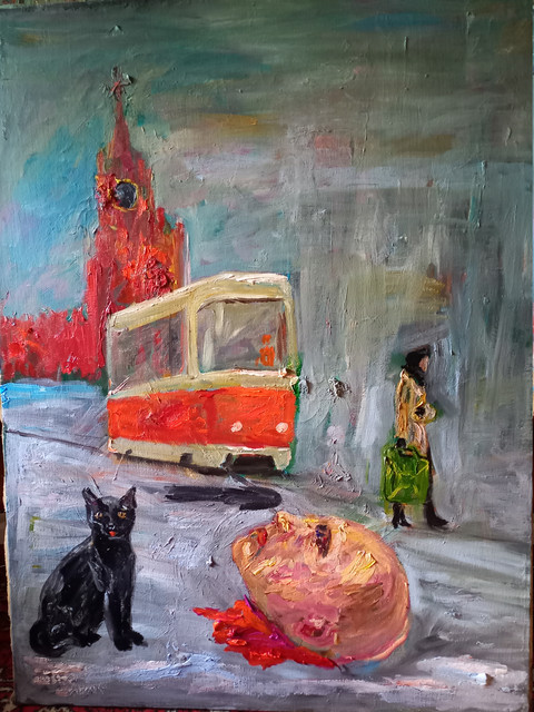 Мастер и Маргарита. Булгаков. ХОлст,масло.jpg