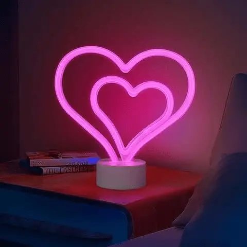Heart Neon Light for Valentine’s Decor