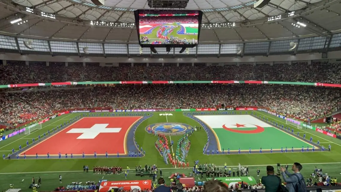 Swiss Fans Celebrate in Vancouver
