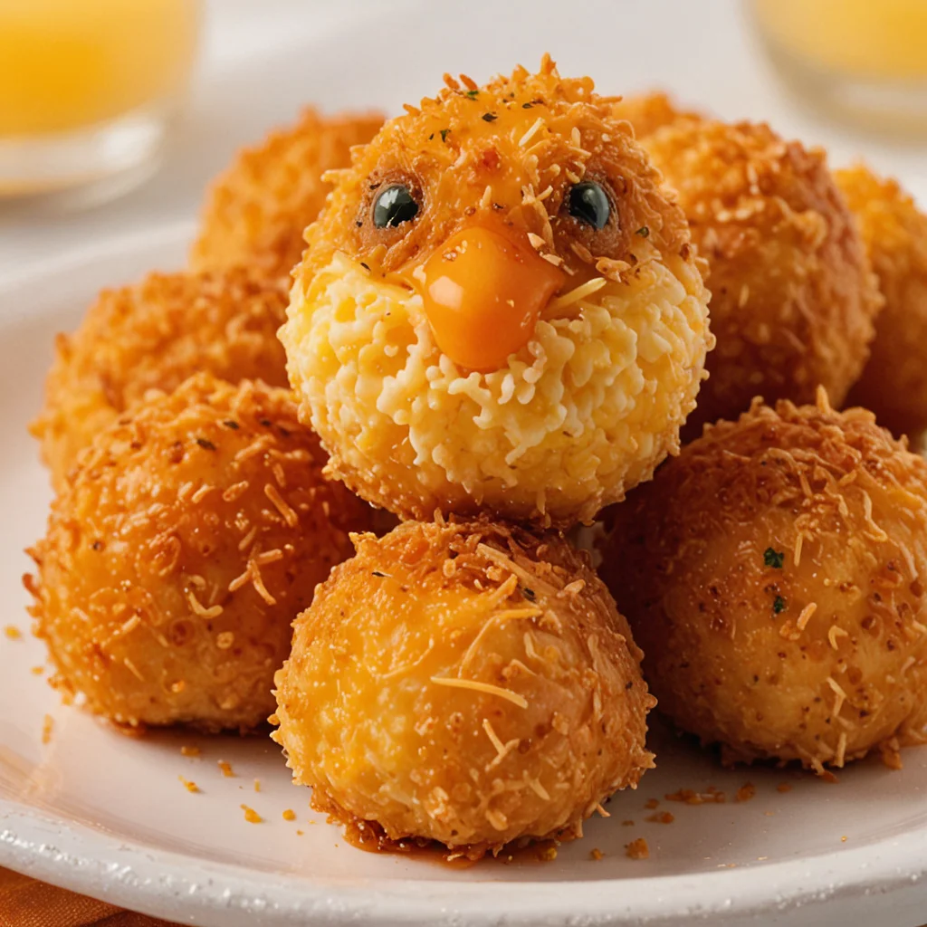 Mini Baby Chick Cheese Balls