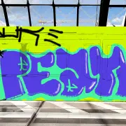 Graffiti artwork by pichin