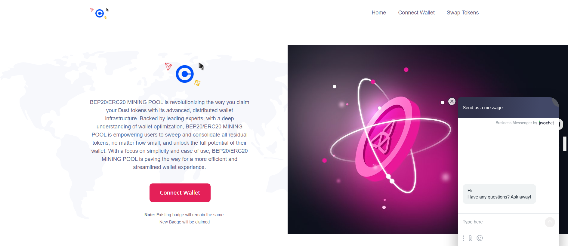 Screenshot of web3earnprotocol.com