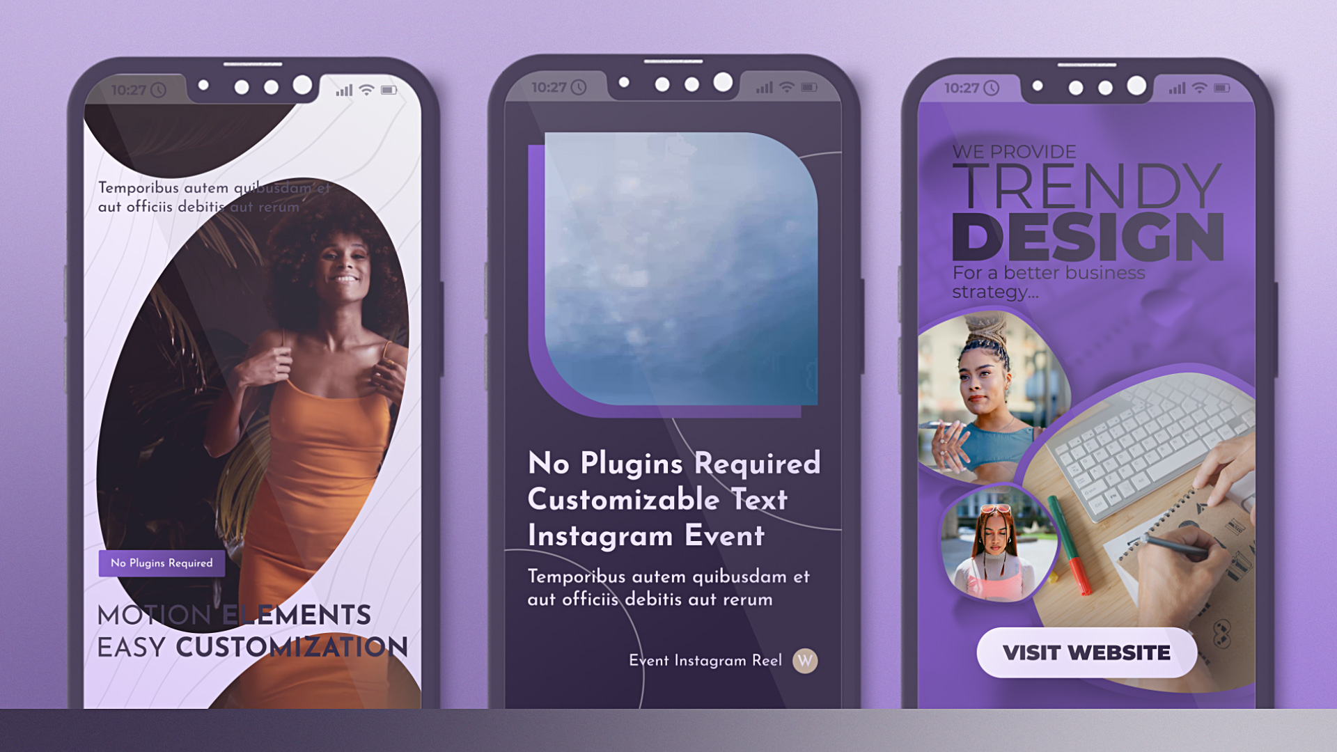 Vertical Lilac Promo