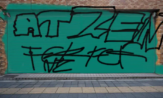 Graffiti artwork by ASC