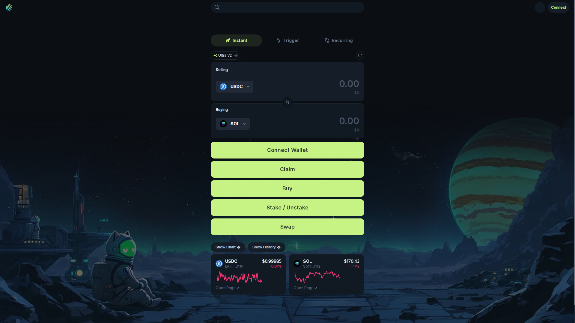 Screenshot of jupiter-dash.web.app