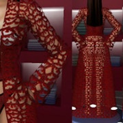 Red-Lace-Corset-Robe