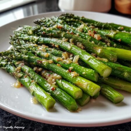Garlic Roasted Asparagus