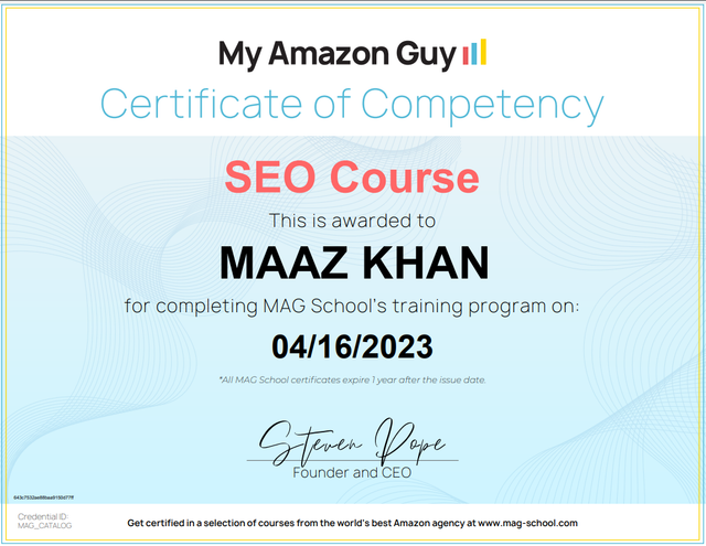 MAG-SEO-Certificate