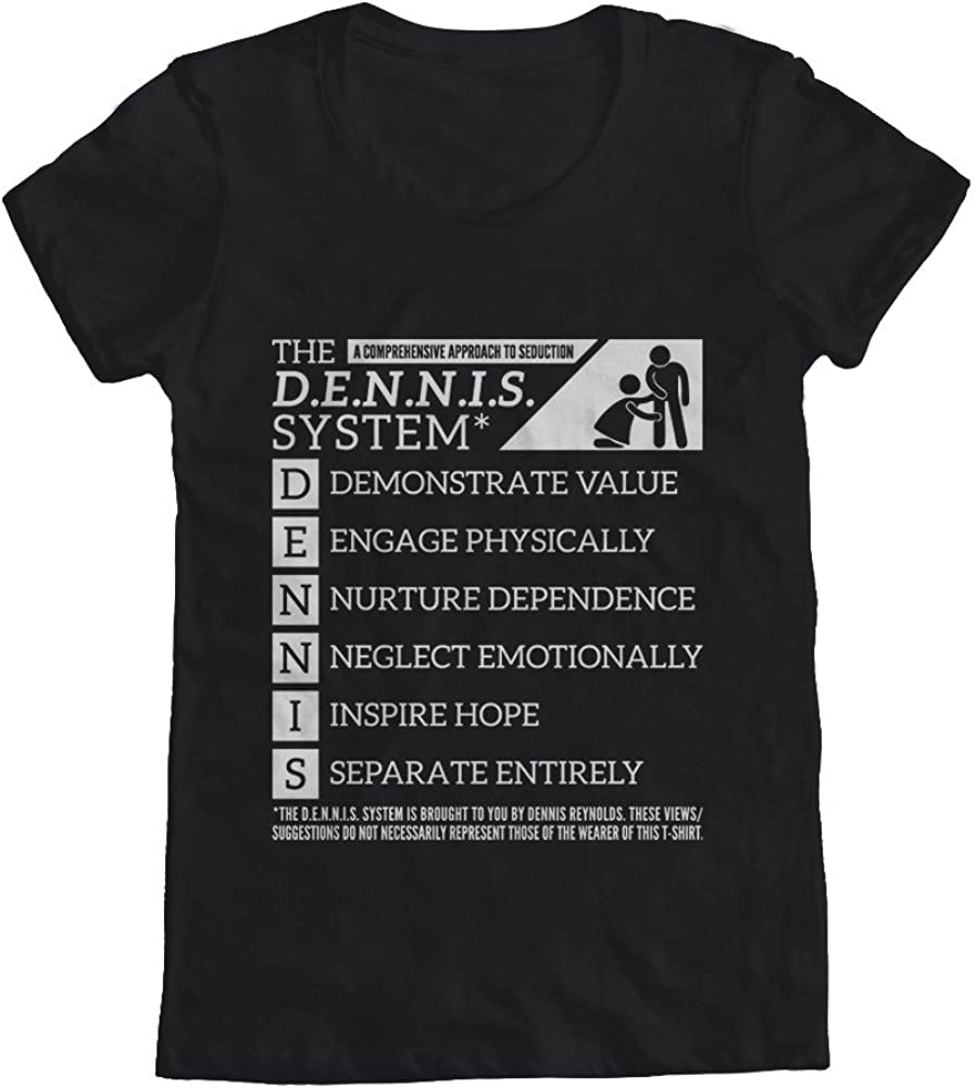 Approach To Seduction Funny Man Woman Relation Ladies’ Crewneck T-Shirt