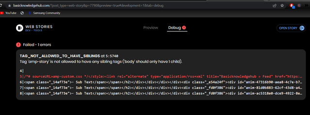 debug