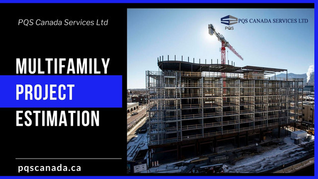 Avail Construction Material Estimation and Quantity Takeoff from the top company PQS Canada Services Ltd. We offer Single family project Estimation, Multifamily project Estimation, Material Quantity Takeoff along with Detailed construction Estimation. We work hard to ensure that we always deliver your project on time and on budget. Dial 236 889 4988 to contact us.