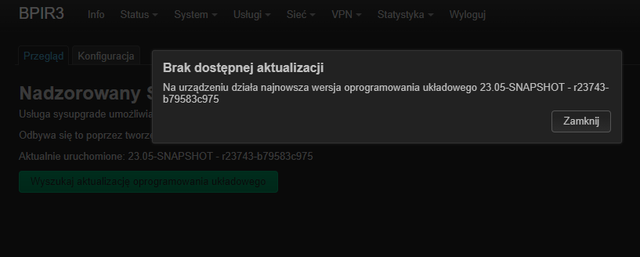 Sysupgrade