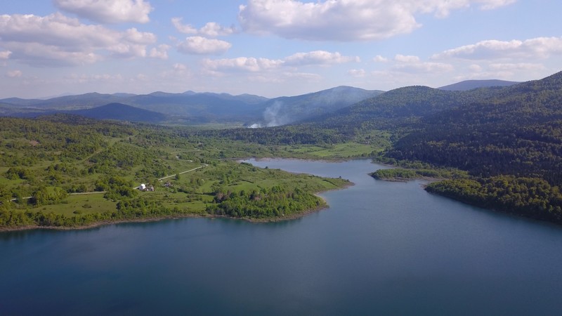 Saborsko aerial photo