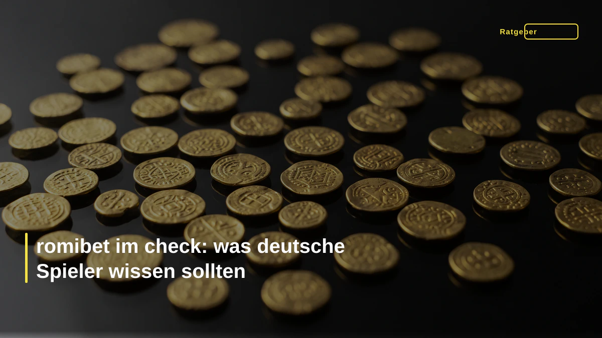 romibet im check: was deutsche Spieler wissen sollten