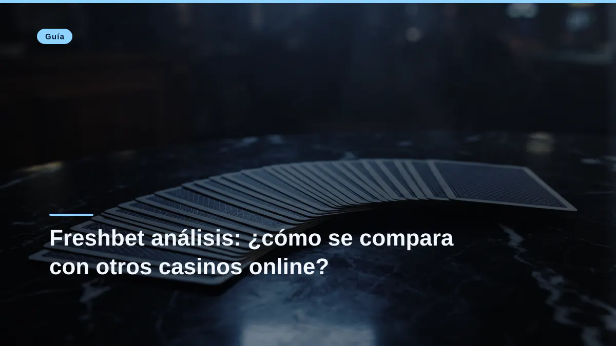 Freshbet análisis: ¿cómo se compara con otros casinos online?