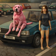 028 Pink Dog