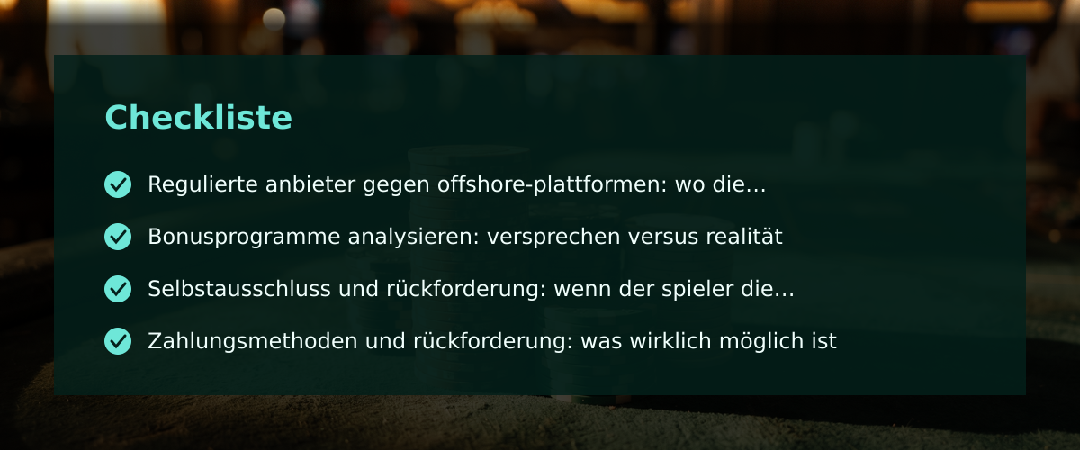 Online casino geld zurück erfahrung österreich — Checkliste