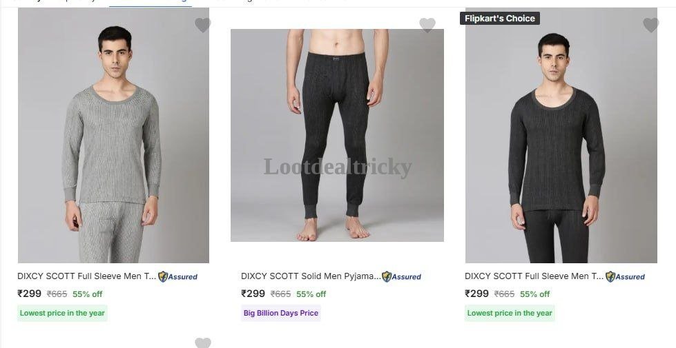 Grab Dixcy Thermals – Just 55% OFF | Huge Savings Offer