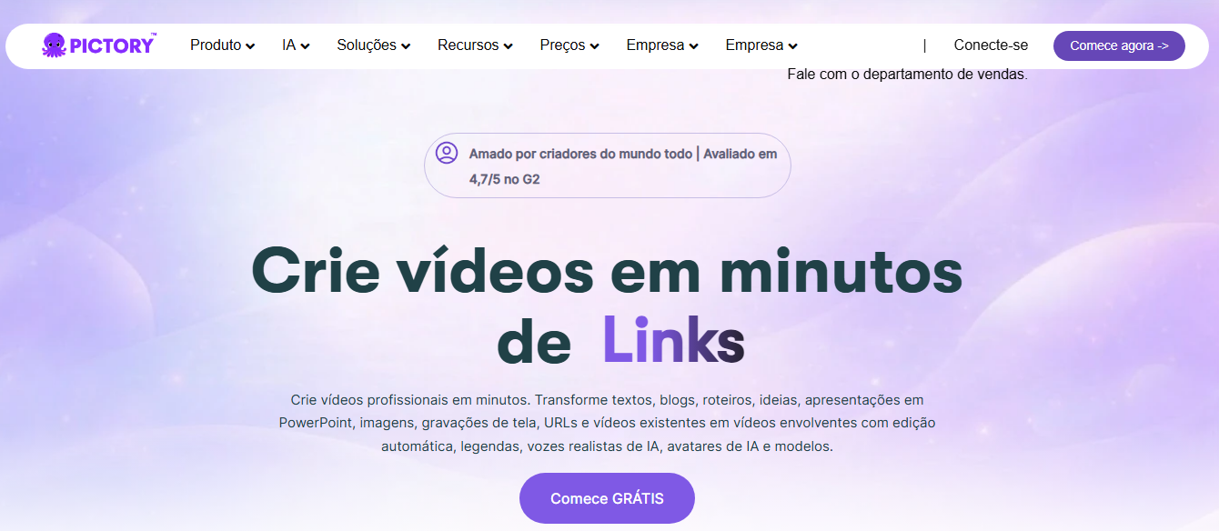Pictory AI - Criar cortes de vídeos longos