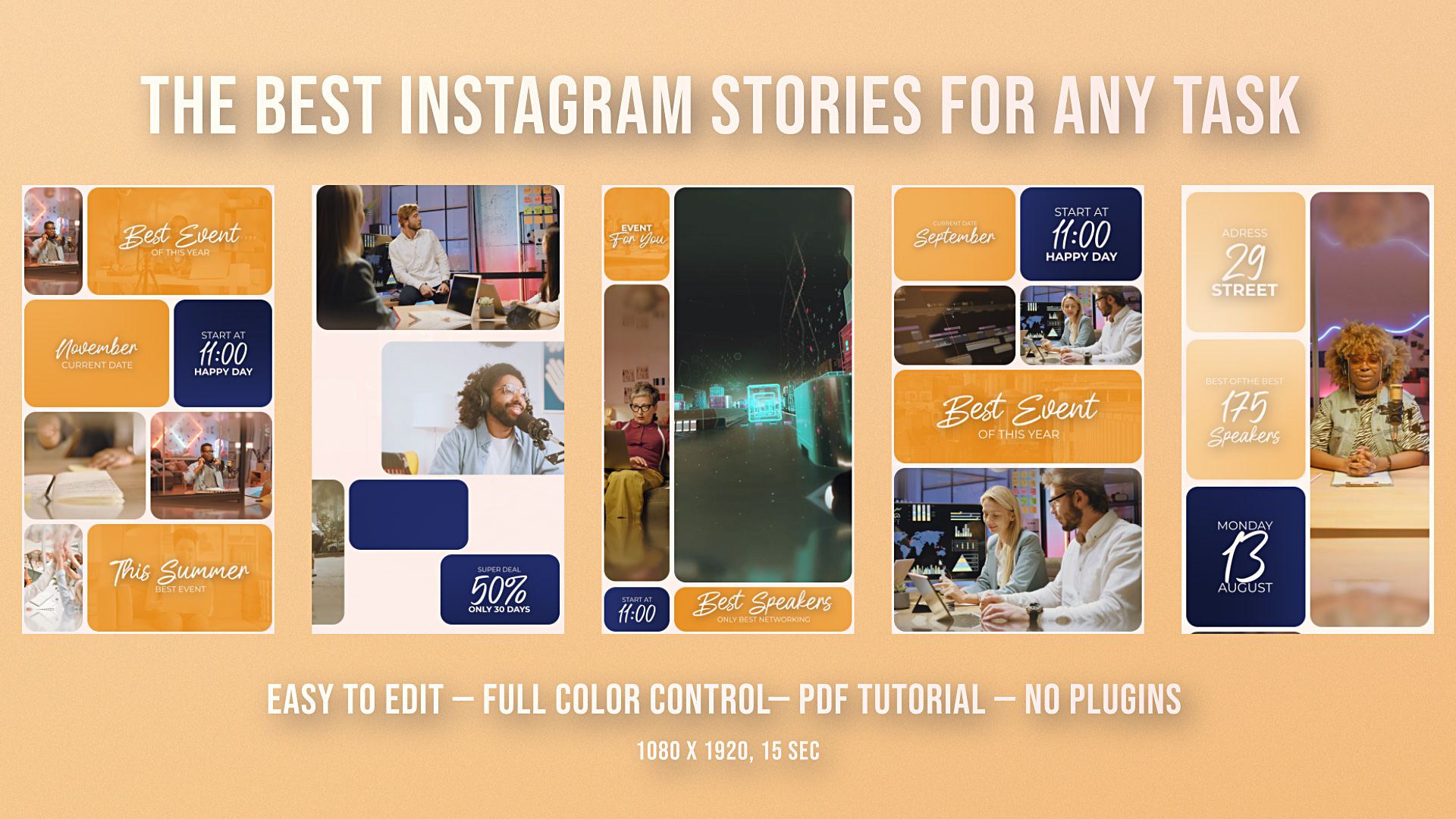 E-Learning Event Multi Screen Instagram Reel Split