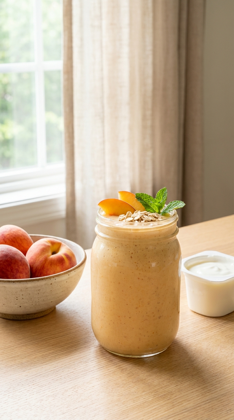 Peachy Oat Breakfast Blend — Sustained Morning Energy