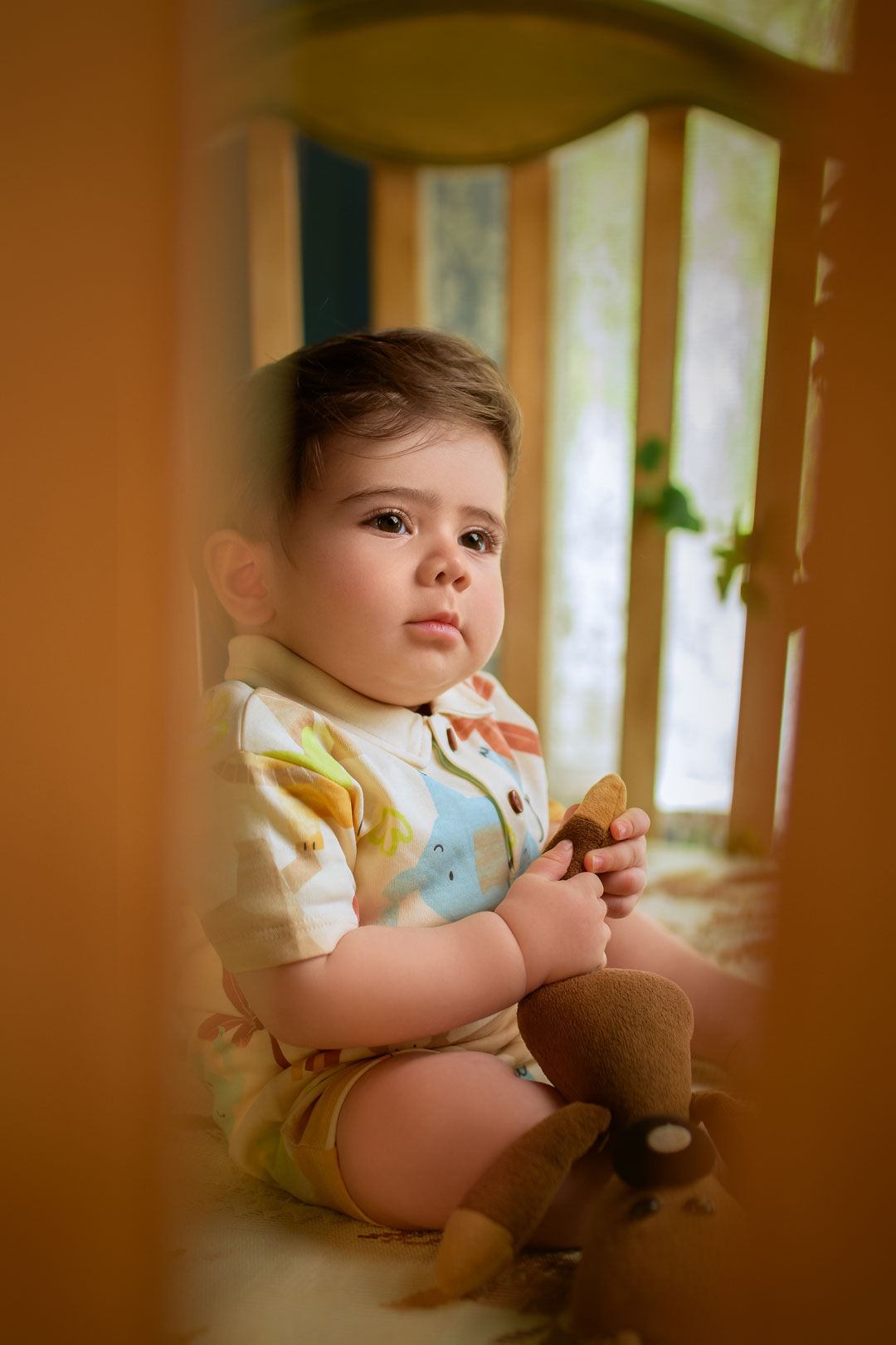 آتلیه تخصصی کودک در مشهد - دکور روشن و نور ملایم در آتلیه نویسا