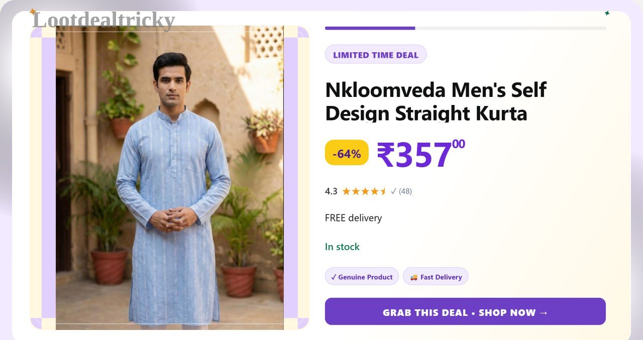   men S Striped – Just ₹357 | Lowest Price Deal