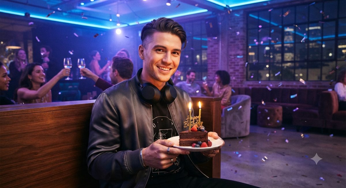 Birthday Party Man Copy Paste Prompt for AI Photos