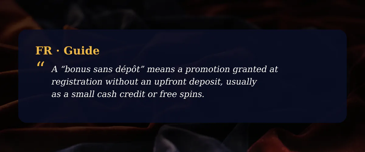 Casino gratuit sans depot : mon analyse de joueur en France Partir à la recherche d'un casino gratuit sans depot depuis mon salon — Guide