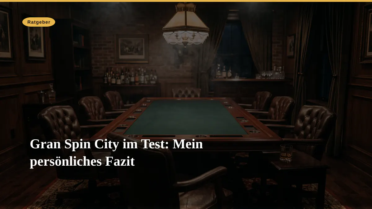 Gran Spin City im Test: Mein persönliches Fazit