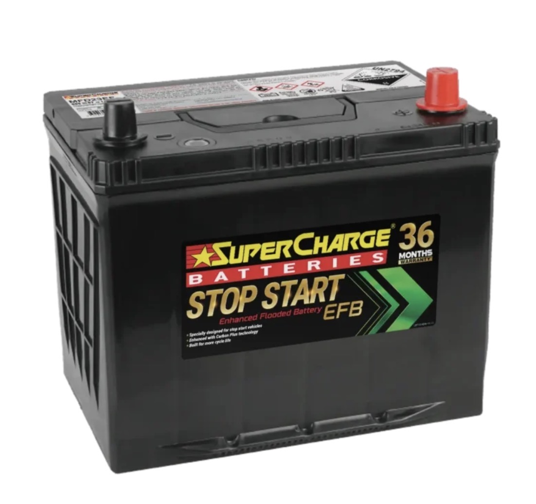 SUPERCHARGE START STOP - MFD23EF - 12V 685CCA ENHANCED FLOODED BATTERY