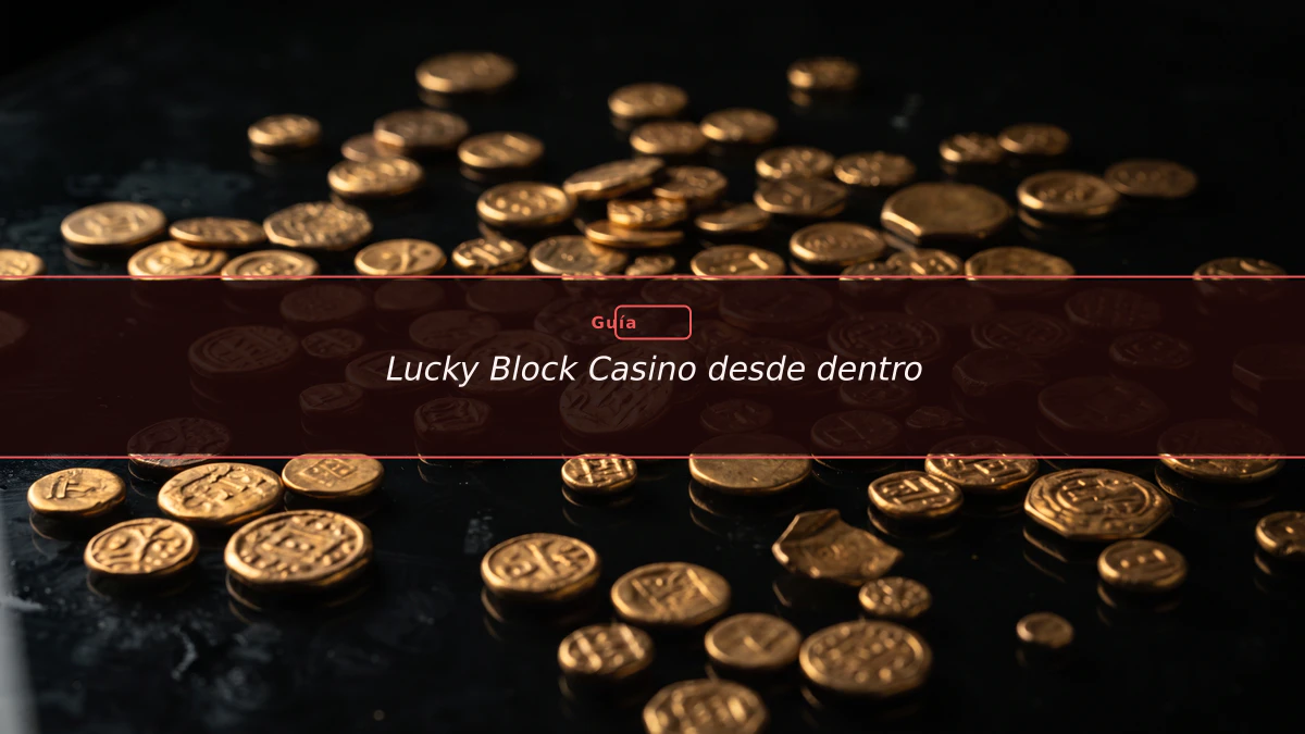 Lucky Block Casino desde dentro