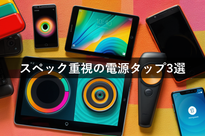 ヘビーユーザー向け!スペック重視の電源タップ3選