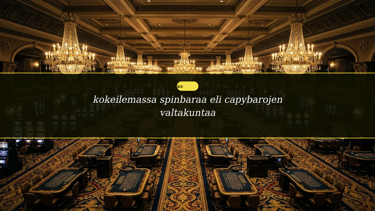 kokeilemassa spinbaraa eli capybarojen valtakuntaa