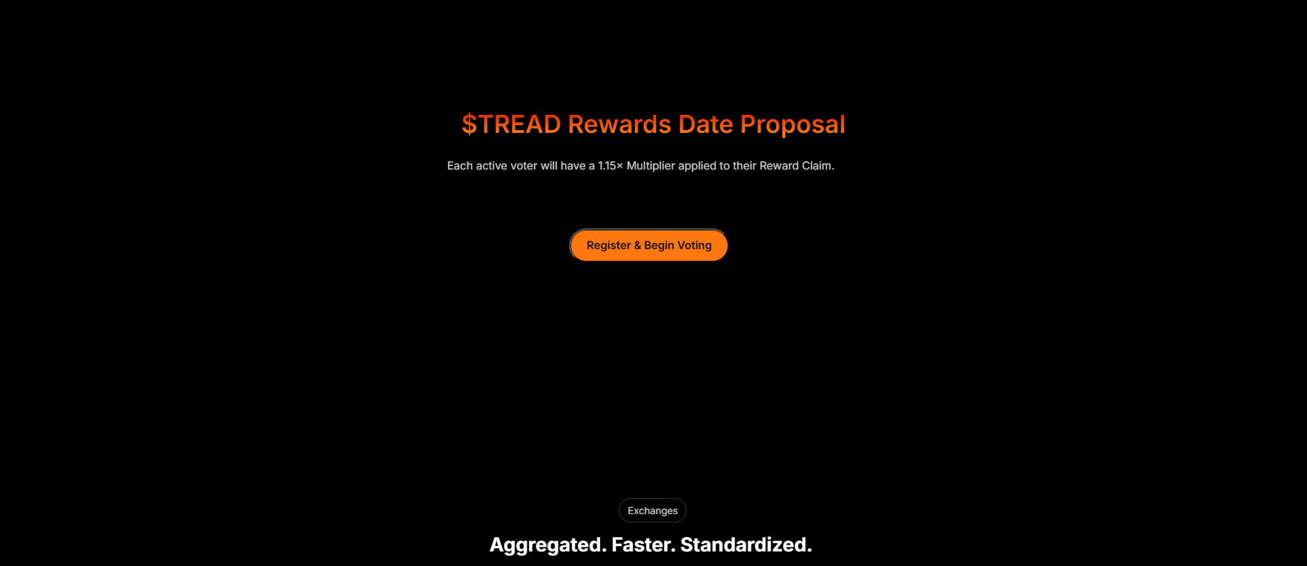 Primary capture · proposal-treadfi.live